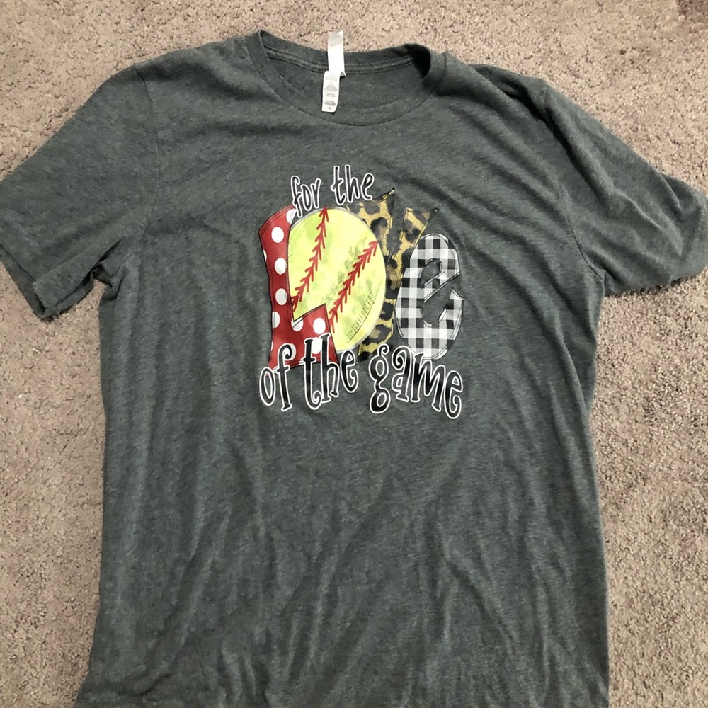 Softball shirt , size large
